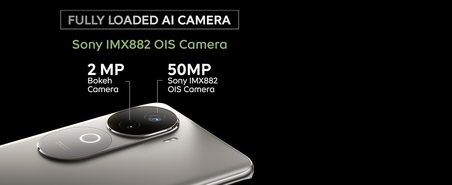 iQOO Z9s 5G (Titanium Matte, 12GB RAM, 256GB Storage) Banner