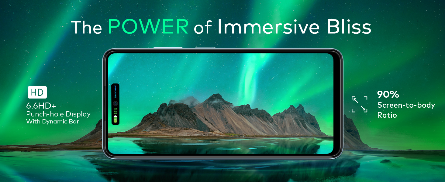 itel P55 (Moonlit Black, 128 GB)  (8 GB RAM) Banner