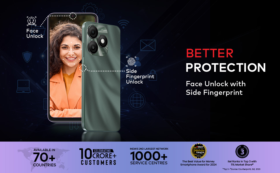 itel ZENO 10|6.6" HD+ Display with Dynamic Bar| 4GB RAM + 64GB ROM Opal Purple Banner