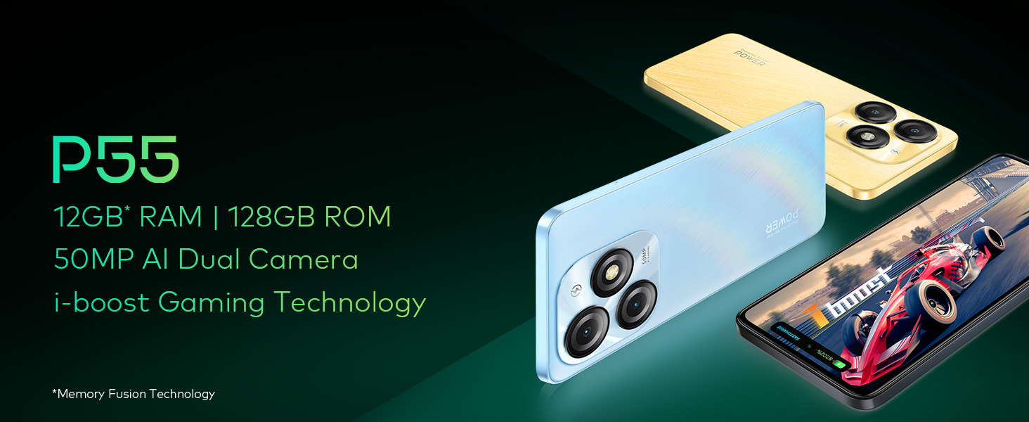 Itel A50 ( Misty Black,3GB-64GB ) Banner