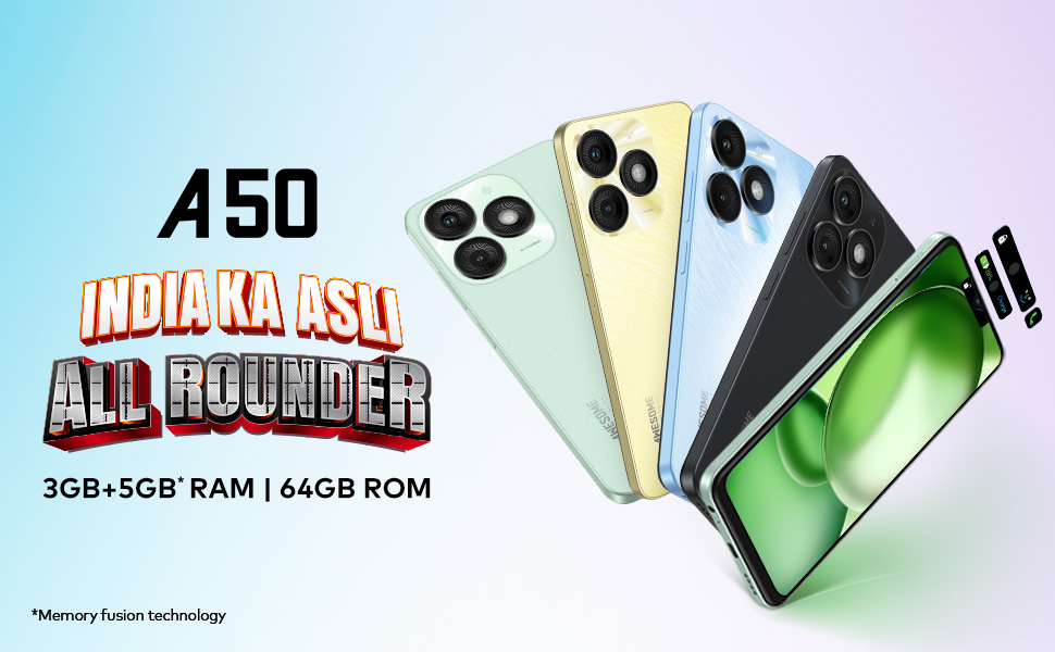 Itel A50 ( Lime Green, 3GB-64GB ) Banner