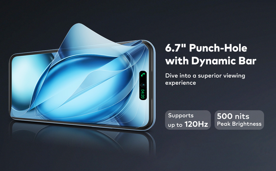 itel A80 , 8GB RAM, 128GB ROM | Glacial White Banner